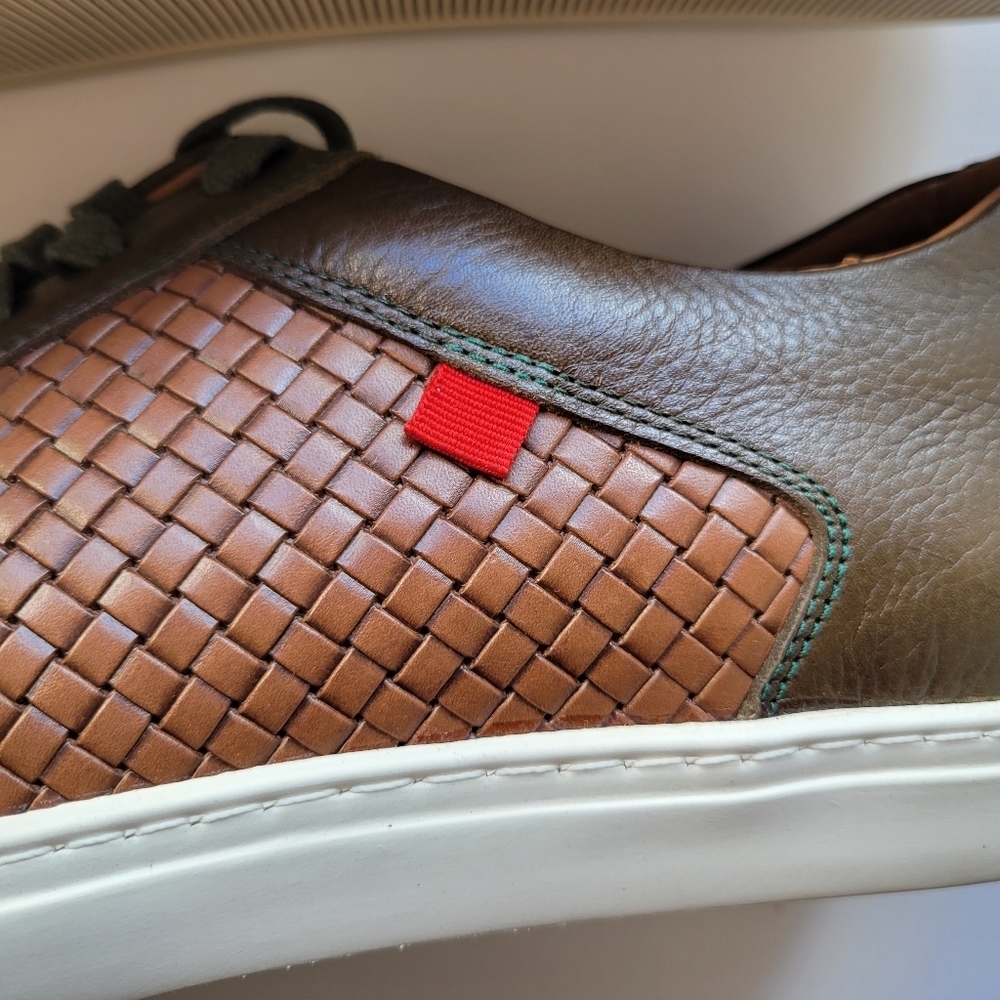 Marc Joseph Brown and Tan Sneakers - Picture 9 of 11